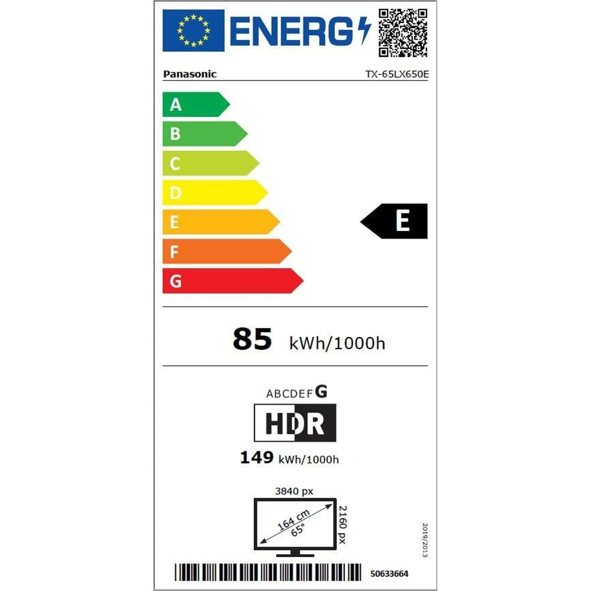Panasonic 65 Zoll – 4K Ultra HD, Schwarz