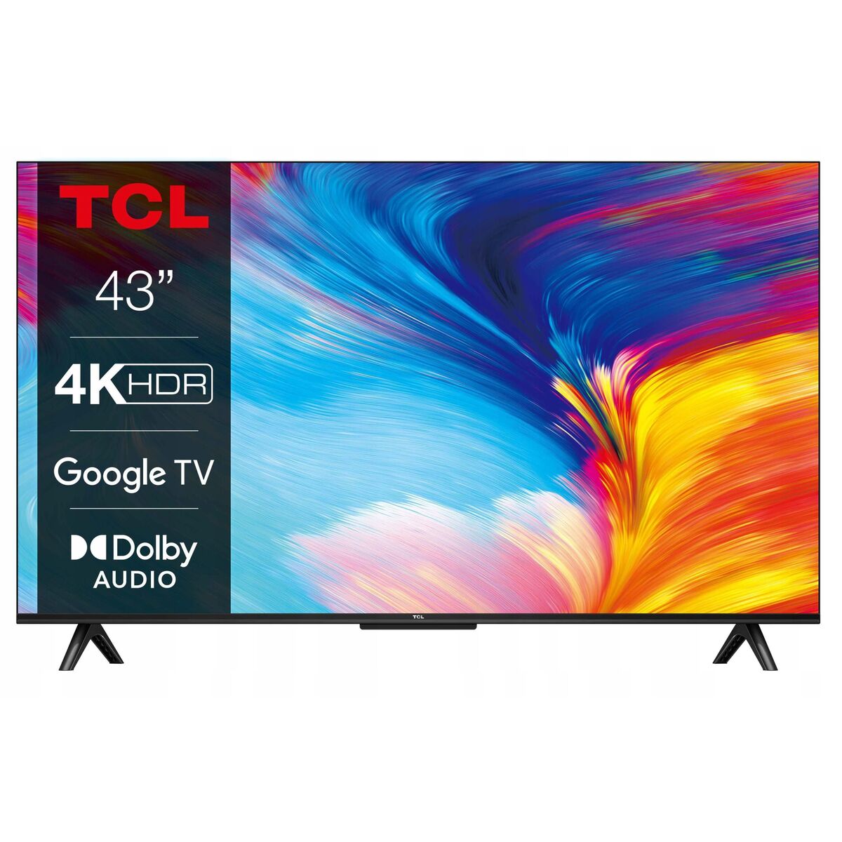 TCL 43P631 43 Zoll – 4K Ultra HD, Schwarz, QLED