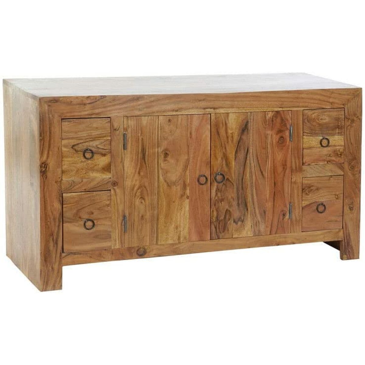DKD Home Decor Sideboard – Kolonialstil, Akazienholz