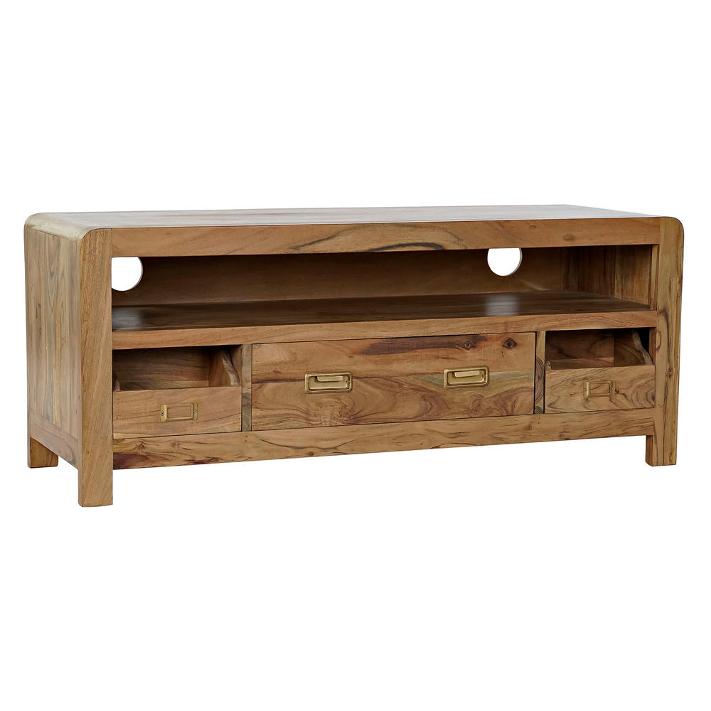 DKD Home Decor TV Möbel Akazie – Kolonialstil, Naturholz