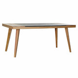 DKD Home Decor Esstisch Akazie 180 x 90 cm – Braungold, Akazie