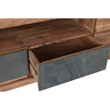 DKD Home Decor TV Möbel – Original, Sheesham, Grau Natur