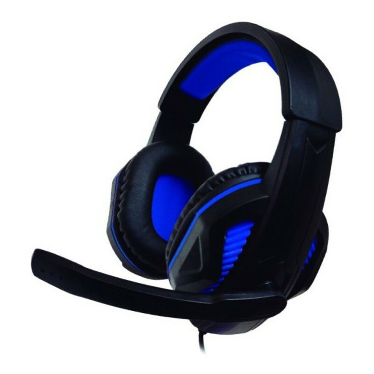 Nuwa Gaming Headset PS4 Xbox – Mikrofon, Schwarz Blau