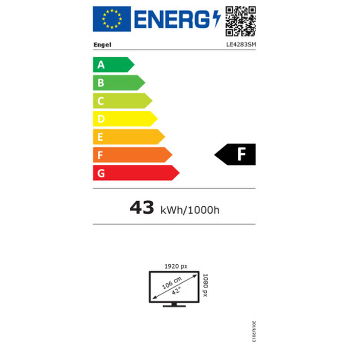 Engel Smart TV – Wi-Fi, HD, 42 Zoll, LED