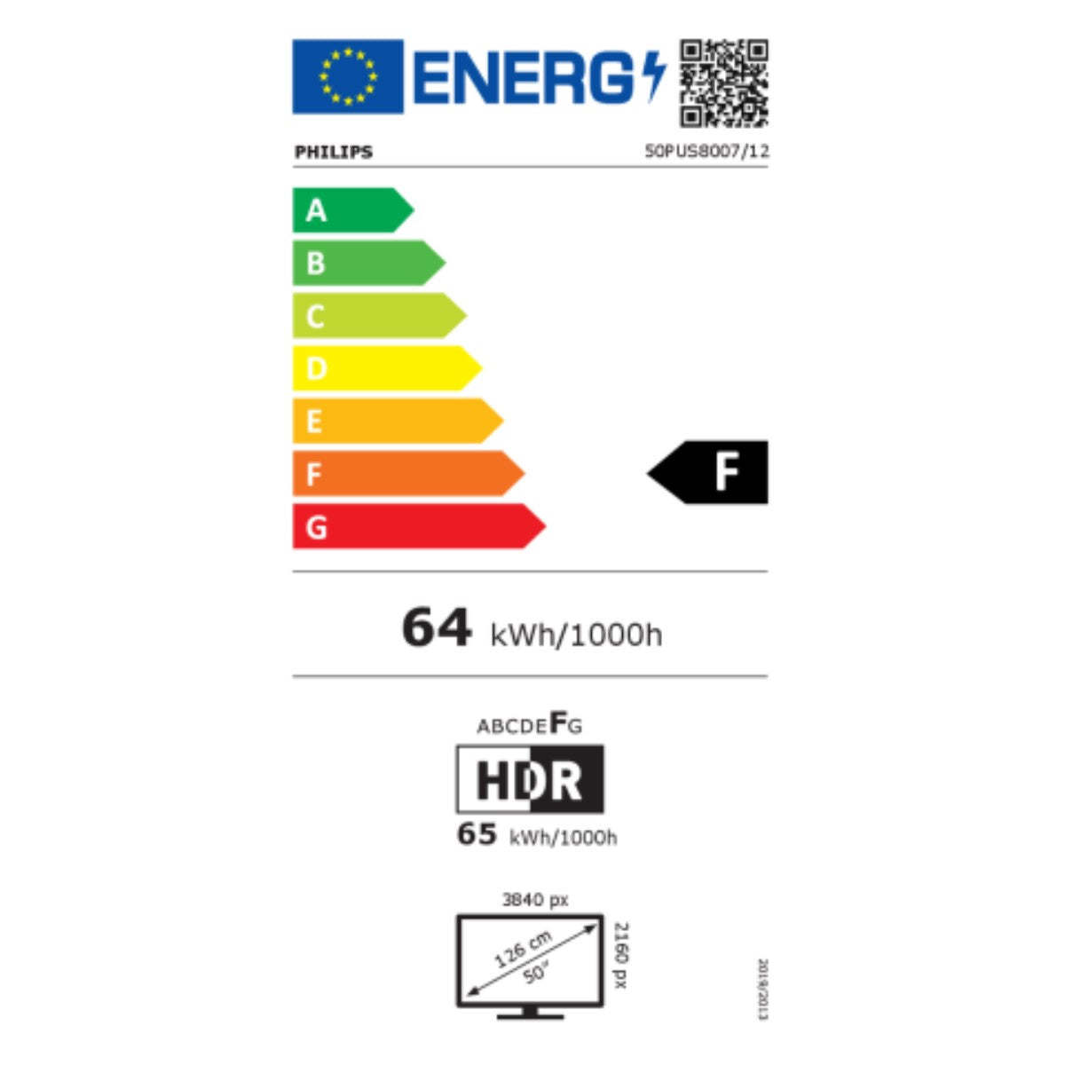 Philips 50 Zoll – 4K Ultra HD, Schwarz